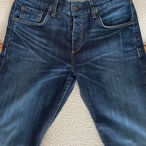 Men's rag + bone Fit 3 size 30 slim straight let blue denim jeans